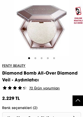 Fenty Beauty Diamond Bomb Aydınlatıcı