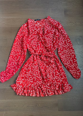 Trendyol & Milla Leopar Desenli Siyah Midi Elbise