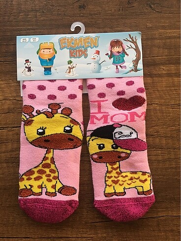 Beden Ekmen Socks çoçuk çorabı 25-27 nr 4-5 yaş