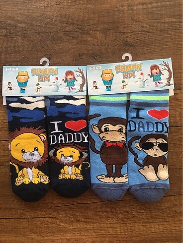 Ekmen Socks 2 ad. Çoçuk çorap 25-27 nr