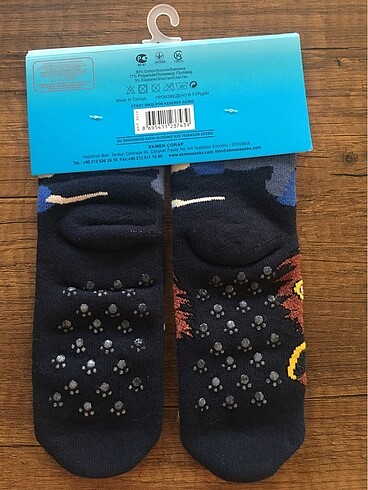 Beden çeşitli Renk Ekmen Socks 2 ad. Çoçuk çorap 25-27 nr