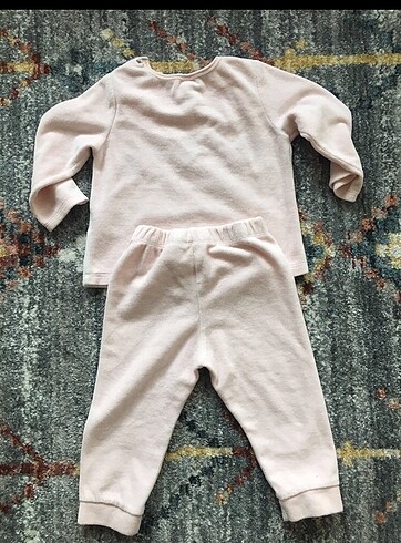 LC Waikiki LCW 12-18 ay kadife pijama takımı