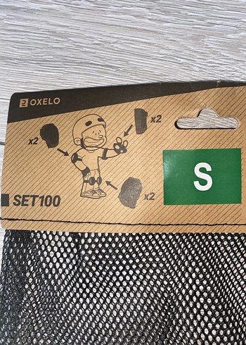 Oxelo Çocuk Paten Kaykay Destek Seti Dizlik Dirseklik Bileklik - Görsel 5