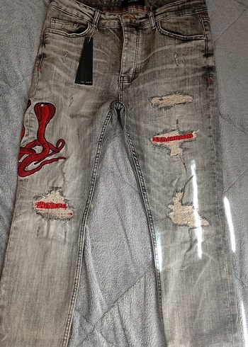 Diğer Amiri Red Snake Patchwork