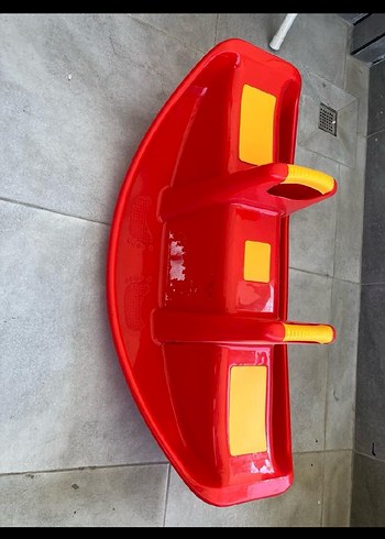 Çift Kişilik Kırmızı Çocuk Tahterevalli - Görsel 3