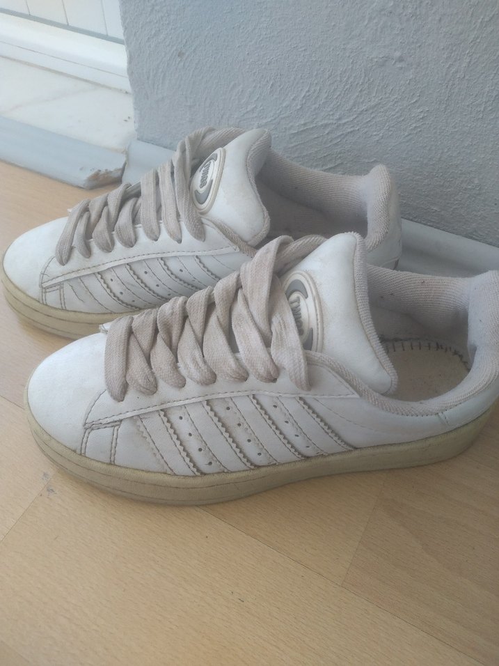 Beyaz Kadın Günlük Spor Ayakkabı - Görsel 4