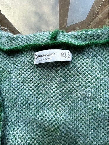 s Beden yeşil Renk Stradivarius hırka