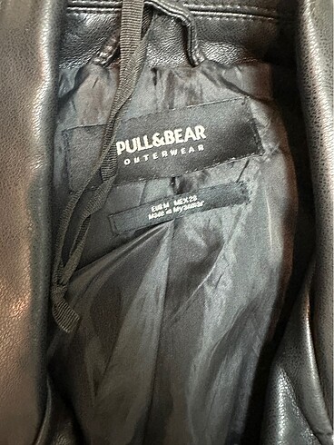 Pull and Bear Pull n bear deri ceket