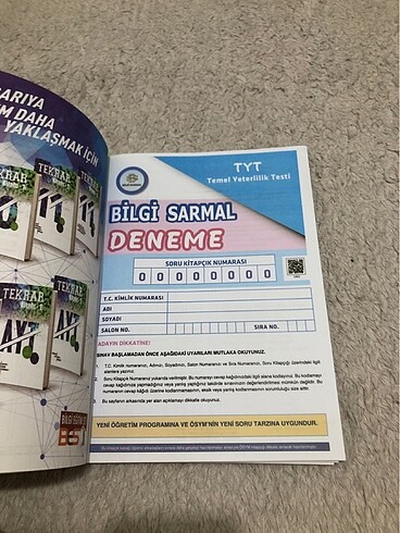 Beden Renk YKS TYT-AYT Deneme Setleri