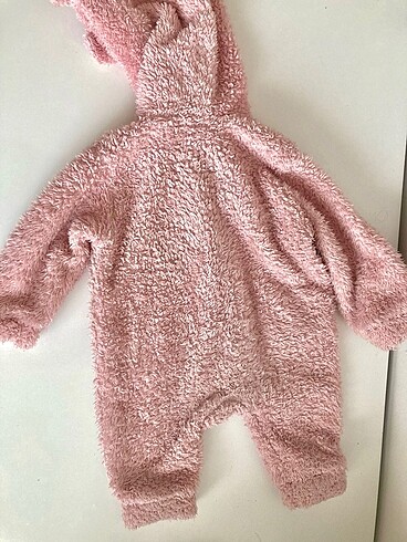 9 Ay Beden Kız bebek peluş tulum