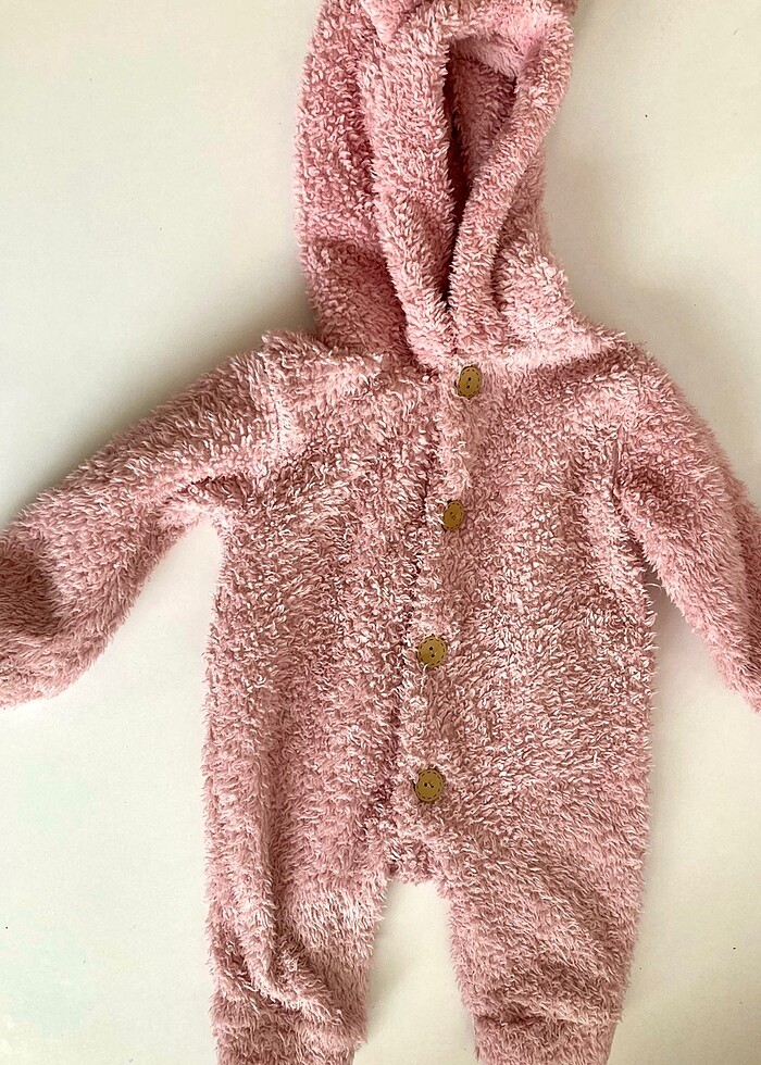 Kız bebek peluş tulum - Görsel 2