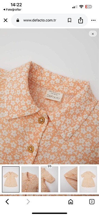 Kız bebek yazlık elbise - Görsel 5