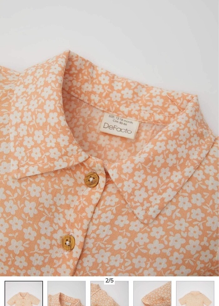 Kız bebek yazlık elbise - Görsel 5