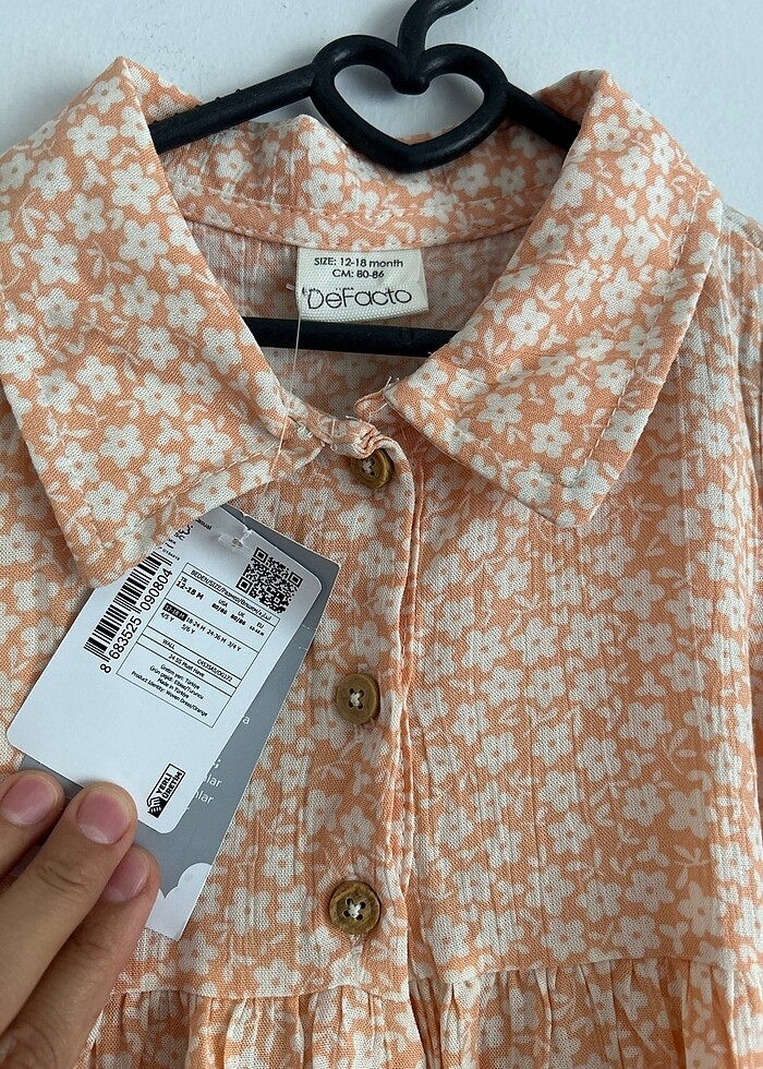 Kız bebek yazlık elbise - Görsel 2