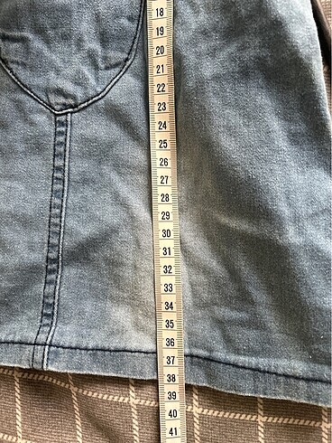 Kız bebek gömlekli salopet elbise - Görsel 8