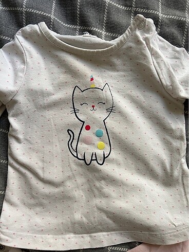 Kız bebek kısa kollu zıbın - Görsel 6