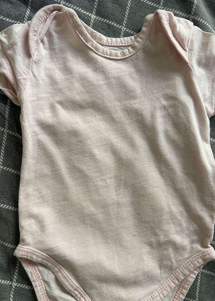 Kız bebek kısa kollu zıbın - Görsel 3