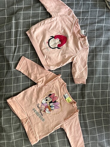 Kız bebek ikili sweat