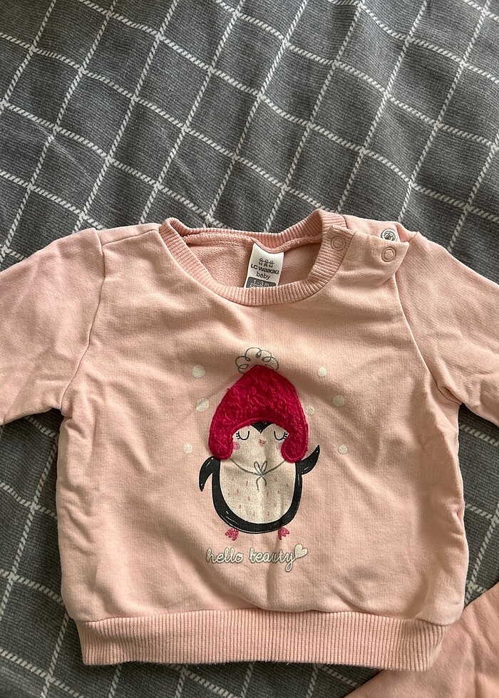 Kız bebek ikili sweat - Görsel 3