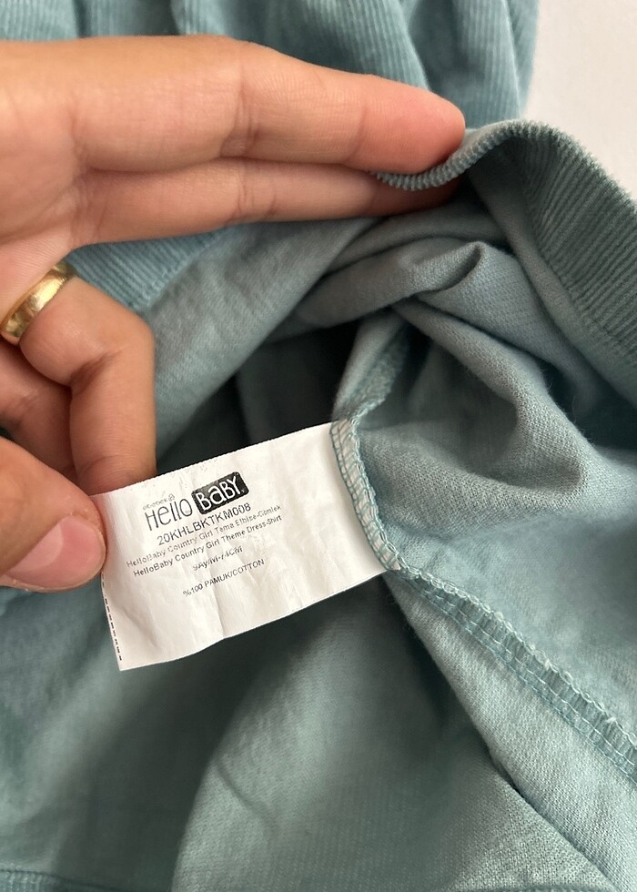 Kız bebek salopet elbise - Görsel 4