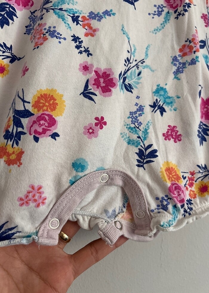 Kız bebek yazlık tulum - Görsel 2