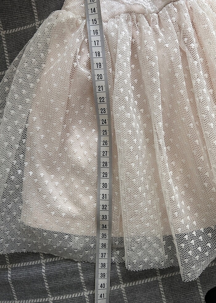 Kız bebek gelinlik elbise - Görsel 5