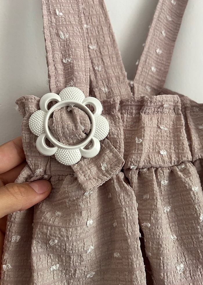 Kız çocuk salopet etek - Görsel 3