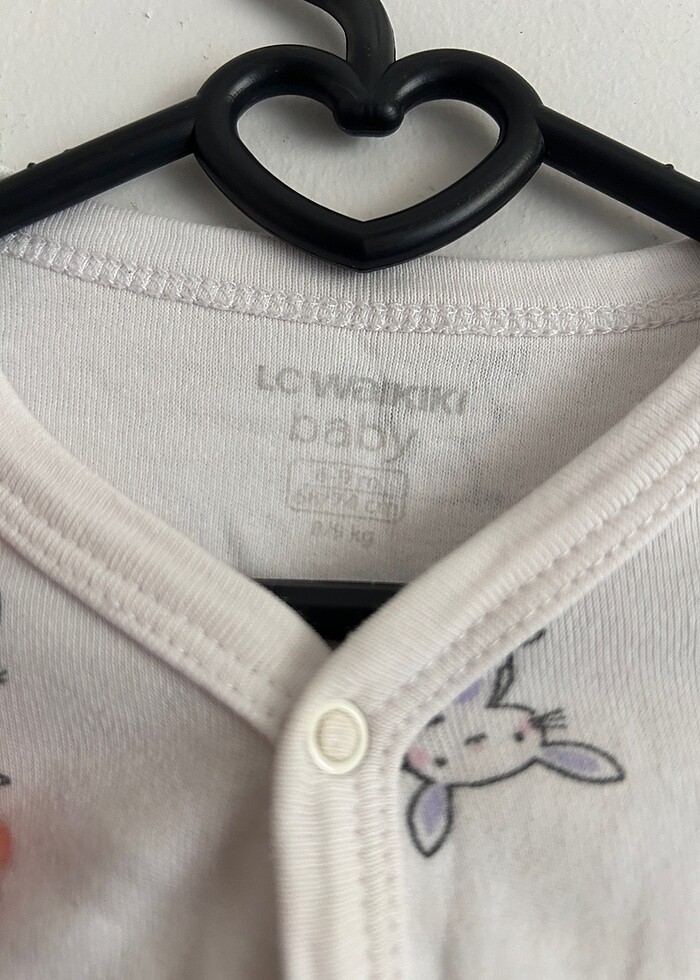 Kız bebek ayaklı tulum - Görsel 2