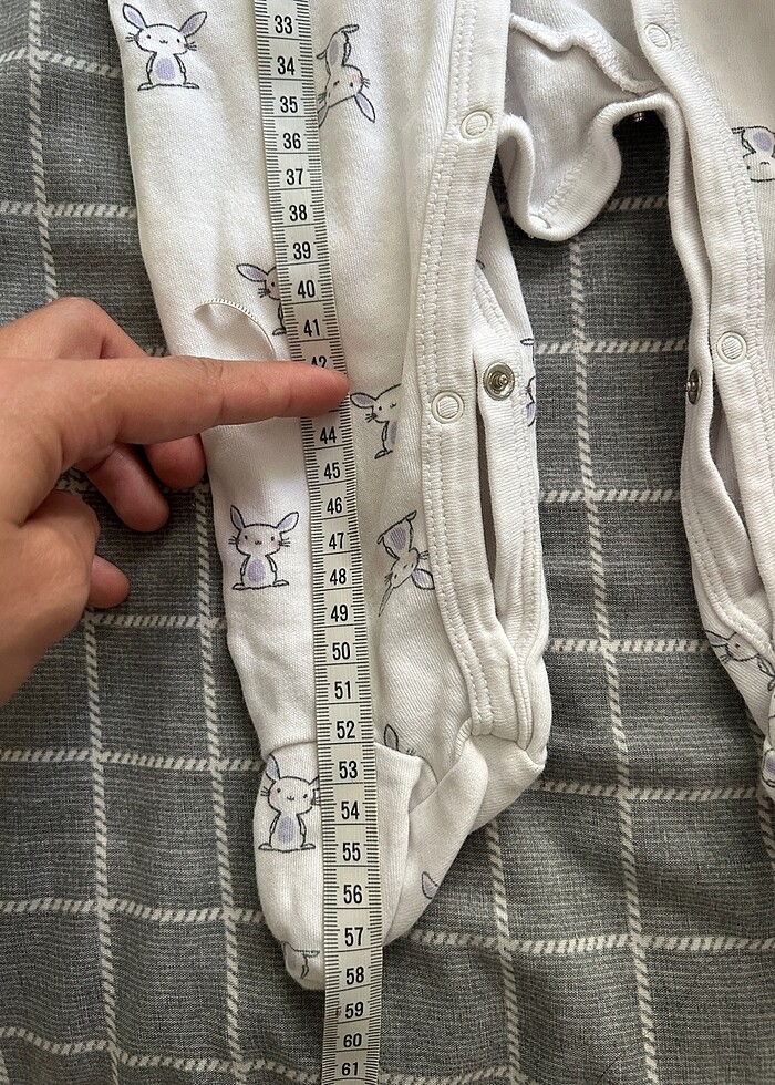 Kız bebek ayaklı tulum - Görsel 4