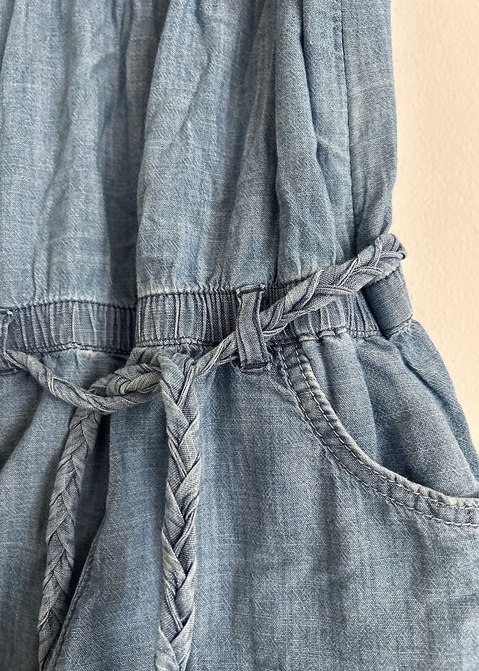 Kız çocuk salopet tulum - Görsel 3