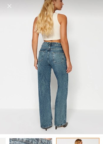 40 Beden Milla Wide Leg Jean