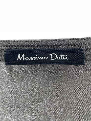 40 Beden gri Renk Massimo Dutti Kısa Tulum %70 İndirimli.