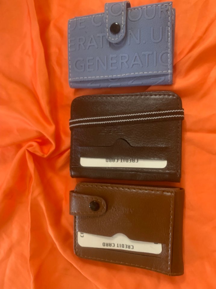 Kahverengi ve Gri Erkek Cüzdanı - Görsel 3