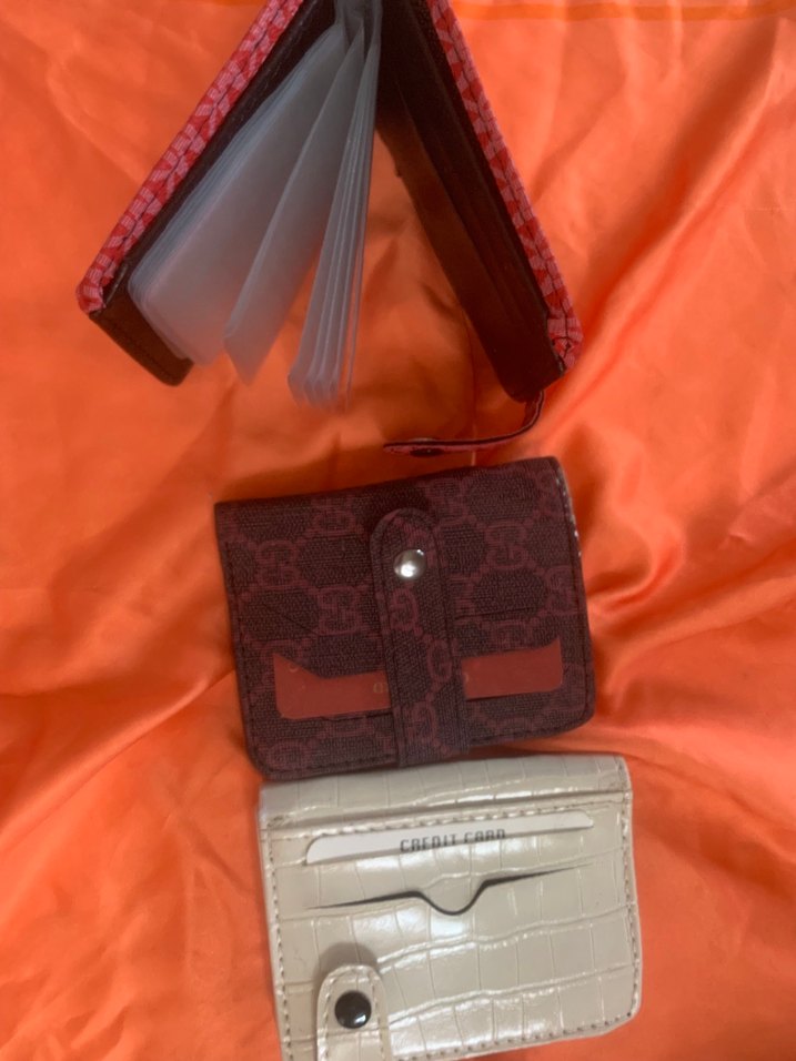 Deri Kadın Cüzdanı, Tokalı, Renkli Baskılı - Görsel 2