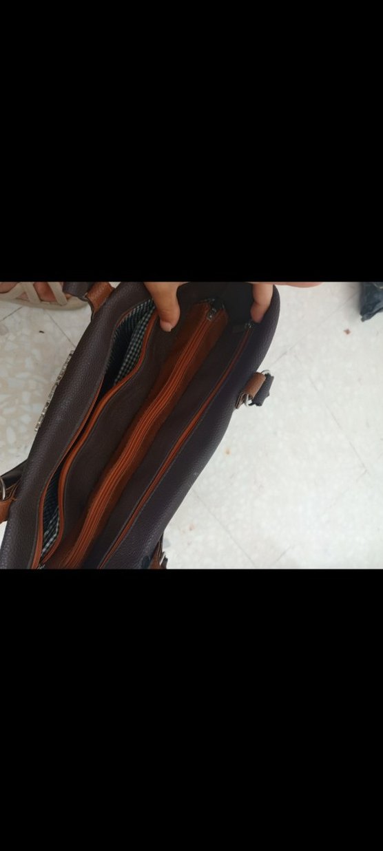 Michael Kors Deri Kahverengi Tokalı Kadın Çanta - Görsel 5