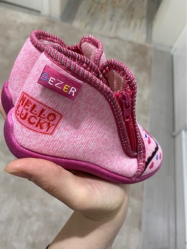 23 Beden pembe Renk Çocuk panduf