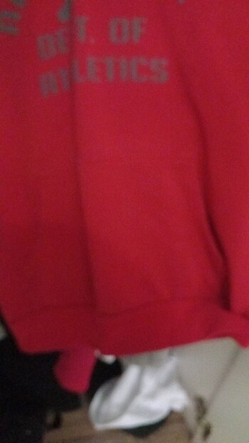 s Beden Kırmızı sweatshirt