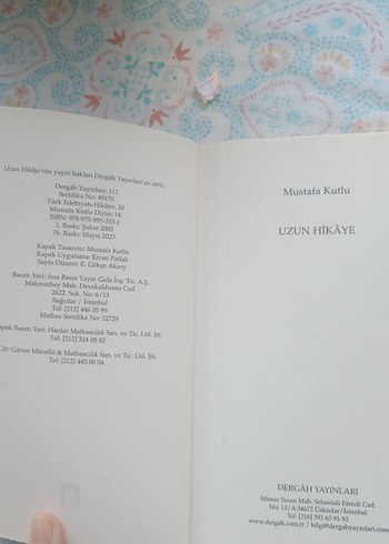  Beden Mustafa Kutlu - Uzun Hikâye Kitabı