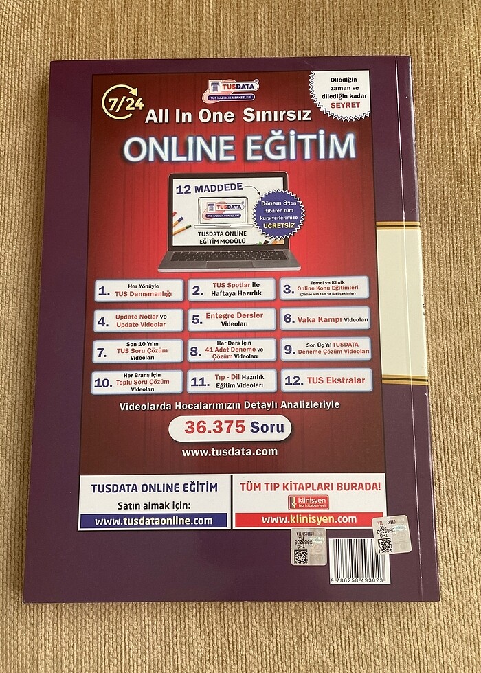 Tum Tus Sorulari Klinisyen Prospektus Biyokimya - Görsel 2