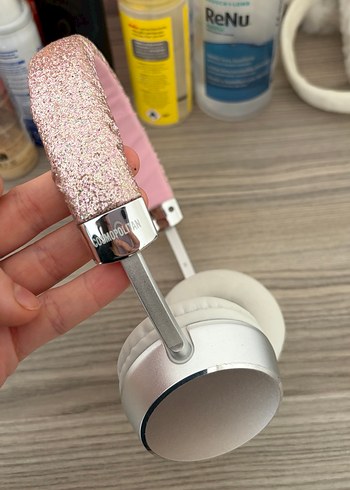 Pembe Pastel Renkli Kulaklık - Görsel 3