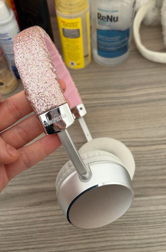 Pembe Pastel Renkli Kulaklık - Görsel 3