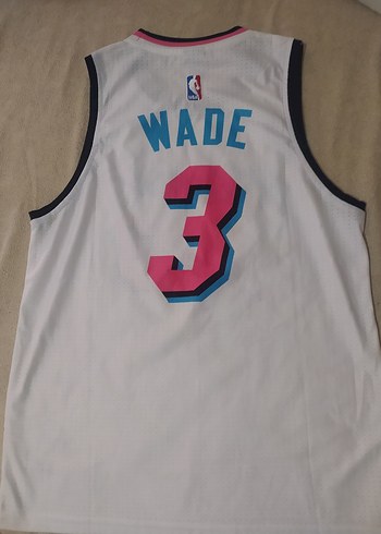 Erkek Beyaz Miami Baskılı Spor Atlet - Görsel 2