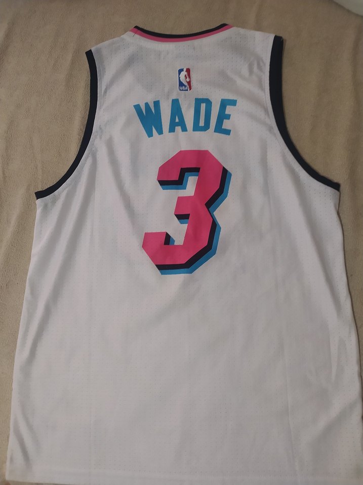 Erkek Beyaz Miami Baskılı Spor Atlet - Görsel 2