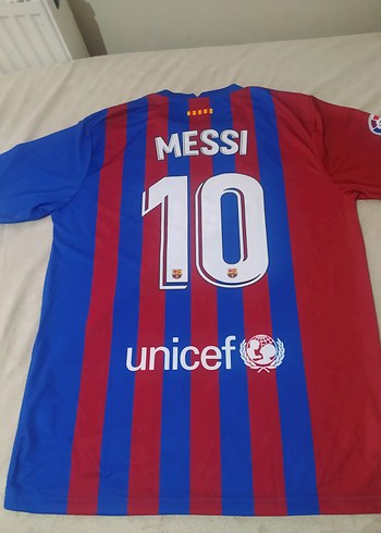 FC Barcelona Erkek Kırmızı Mavi Forma - Görsel 3