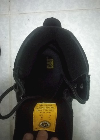 Orijinal CAT marka, 43 numara bot.
Az kullanılmış, - Görsel 3