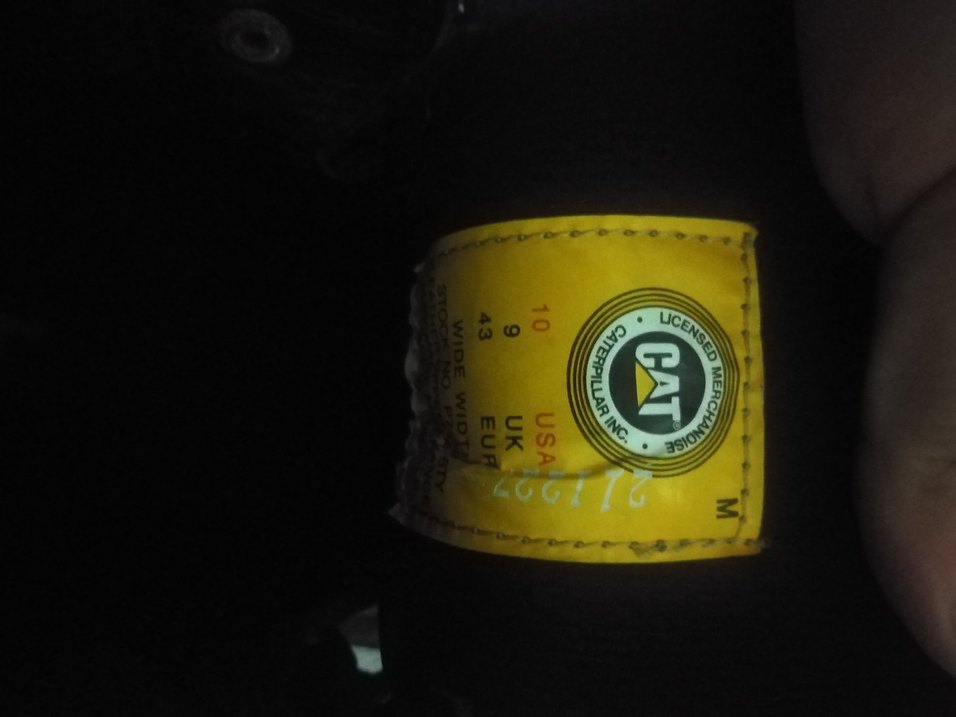 Orijinal CAT marka, 43 numara bot.
Az kullanılmış, - Görsel 4