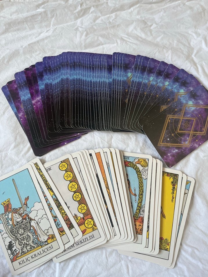 78 Kartlı Tarot Falı Destesi - Görsel 2