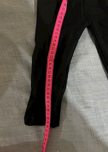 Kız Çocuk Siyah Sade Tayt - Görsel 2