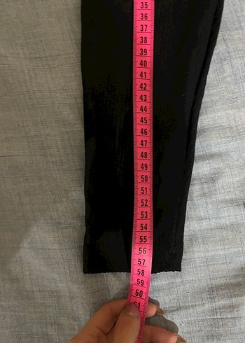 Kız Çocuk Siyah Dar Kesim Tayt - Görsel 2