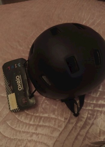 Siyah Buckled Biker Kask - Oxelo - Görsel 2